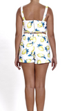 Lucinda lemon shorts set